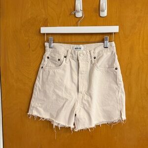 AGOLDE Dee denim shorts